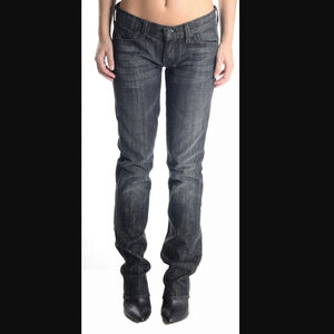 7 For All Mankind Crystal Chain Link Pocket Jeans